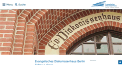 Desktop Screenshot of diakonissenhaus.de